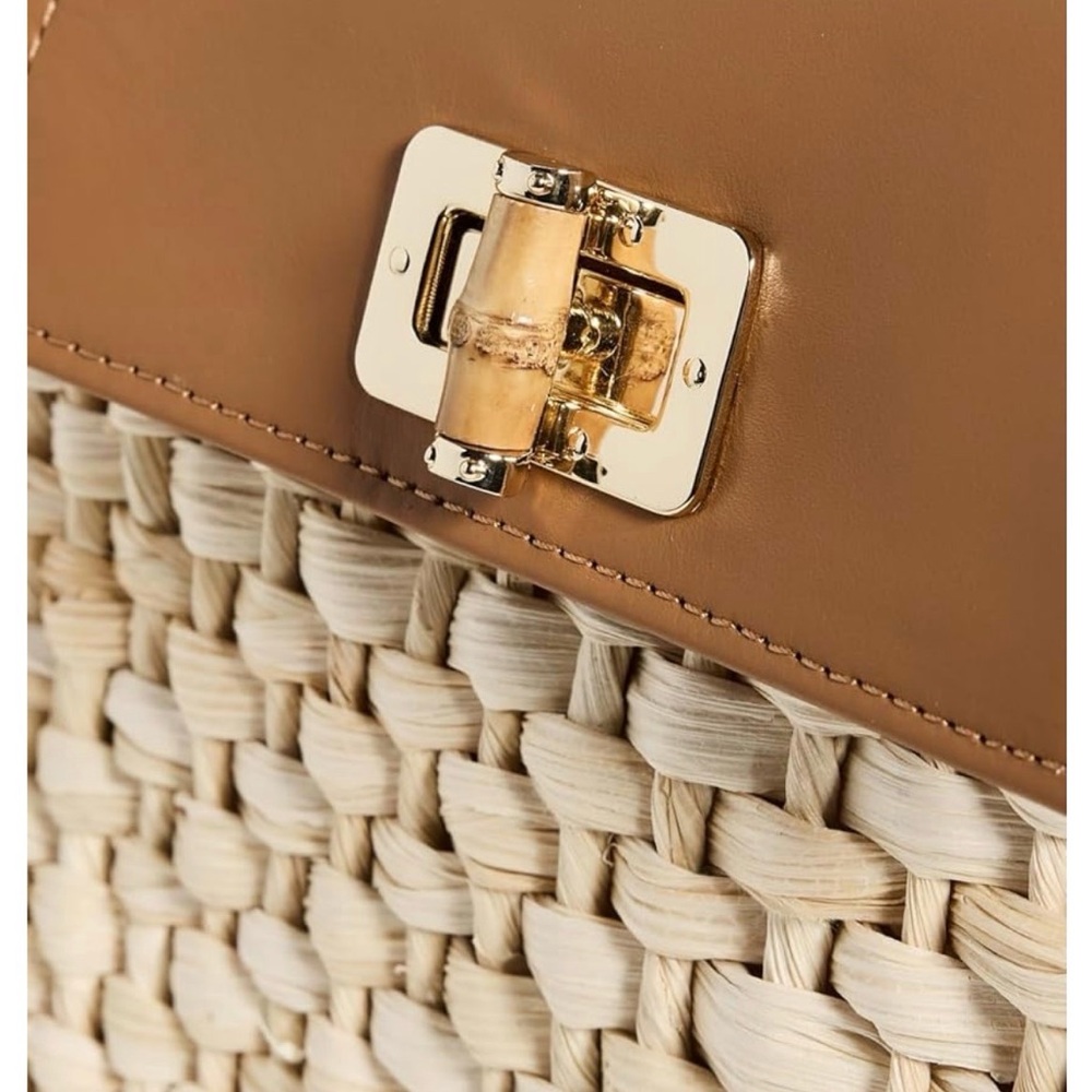 Serpui Fabiana Straw 2 In 1 Bag brand new - Picture 4 of 5
